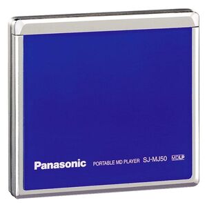 Panasonic ポータブルMDプレーヤー SJ-MJ50-A ブルー