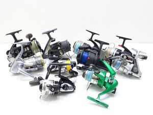 4　リール　10点　スピニング系　色々まとめて　　現状 ジャンク　Daiwa SHIMANO ABS OLYMPIC