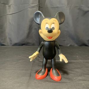 ミニーマウス ソフビ フィギュア 当時物 ミニーちゃん Disney ディズニー PRODUCT OF HONG KONG ビンテージ アンティーク Minnie Mouse 1