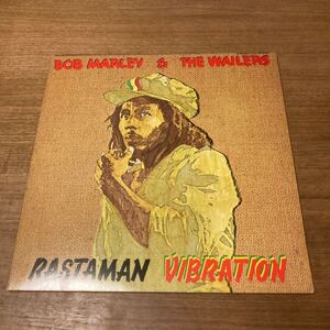 国内盤 LP BOB MARLEY & THE WAILERS RASTAMAN VIBRATION 豪華スクラップブック付き ILS-80590 ボブ・マーリー ラスタマン