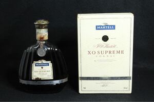 MARTELL XO SUPREME COGNAC マーテル古酒 マーテル XO コニャック クリアボトル 箱入り 酒