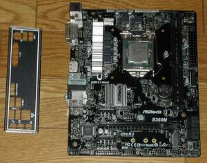 CPU付き　Asrock B360M LGA1151