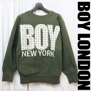 ボーイロンドン BOY LONDON 90年代ビンテージ古着 ロゴプリント！スウェットシャツ 裏起毛トレーナー リバースウィーブUNITED SPORTS010709