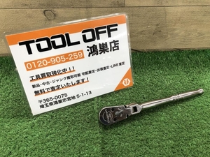 016■おすすめ商品■Snap-on　スナップオン 3/8　首振りラチェット FCF936　現状品