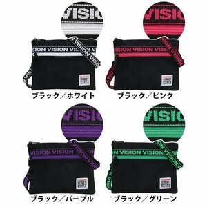 送料無料！『ＶＩＳＩＯＮ ＳＴＲＥＥＴ ＷＥＡＲ』男女兼用サコッシュ(４色から)１個2700円が 