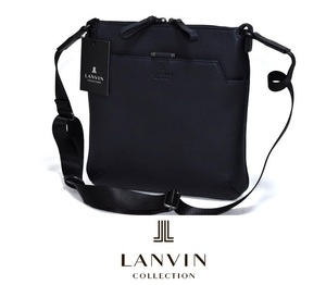 【定価35200円】新品 LANVIN COLLECTION ランバン コレクション ルミエール レザーショルダーバッグ B5サイズ対応 279101 ★ IKETEI