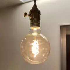 GOENDR CANDLE BULB LED螺旋状電球 G95 5W 5点セット