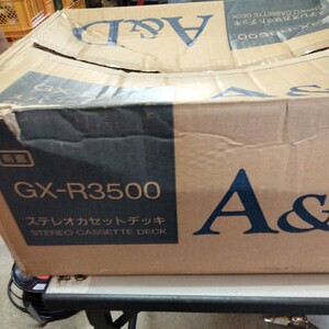 美品 A&D GX-R3500 GXヘッド リバース機　通電確認　現状品