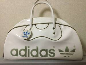 デッドストック adidas エナメルバッグ made in Japan 兼松江商 ドイツ社提携 ビンテージ アディダス vintage 