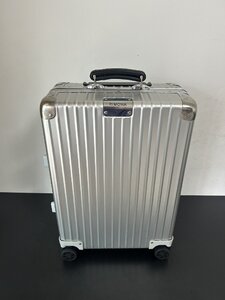 RIMOWA 新作 ”CLASSIC” Cabin S (33L) スーツケース 機内持ち込み可能 20インチ アルミニウム ユニセックス