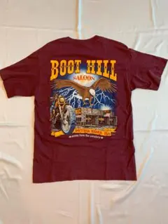 BOOT HILL SALOON  ポケット付モーターサイクル バイクT USA