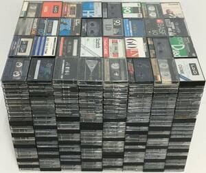 ★☆ク678 中古 カセットテープ 大量 まとめ 800本 セット SONY TDK maxell DENON BASF Scotch TOSHIBA FUJI Lo-D Technics coop That