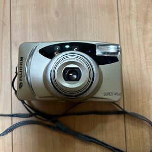 （A94）FUJIFILM コンパクトカメラ SUPER 145 AZ /電池を入れて、通電確認済み