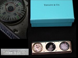 Tiffany &Co. 　定規 コンパス 拡大鏡 温度計 スターリングシルバー銀製