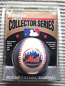 未開封★Franklin collector series ニューヨークメッツ NEW YORK METS ball★MLB SOFT-STRIKE BASEBALL1995