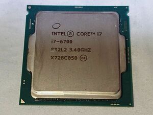 (BIOS確認済み) CPU Intel Core i7 6700(第6世代) 3.40GHz/Max4.00GHz No.14