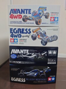 タミヤ【豪華4台セット】アバンテ2011・アバンテブラックスペシャル・イグレス2013・イグレスブラックエディション【新品！送料無料！】