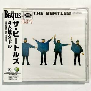 未開封CD　THE BEATLES　ザ・ビートルズ / 4人はアイドル　※ヤケ、変色あり　　　M017