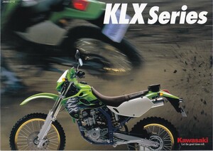 カタログ　KAWASAKI KLX SERIES　国内仕様　送料無料