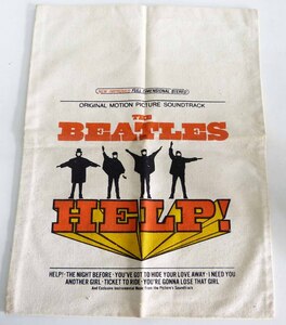 ☆BEATLES ビートルズ HELP！ヘルプ LPレコード用 布袋 USED品☆