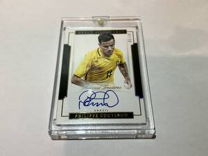 PANINI 2018 National Treasures コウチーニョ 1/10 直筆サインカード 　希少