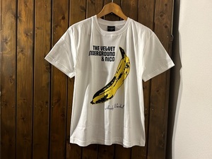 新品★ヴェルヴェットアンダーグラウンドアンドニコ　アルバム　プリントTシャツ★ロックバンド/ルーリード/アンディウォーホル