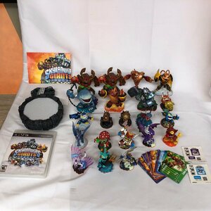 【ジャンク品】PS3　SKYLANDERS　スカイランダーズ　GIANTS　SWAPFORCE　TRAPTEAM　フィギュア52体　コントローラー付 (管理番号：063111)