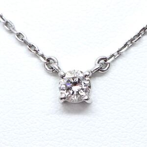 【SALE!!】TASAKI(田崎真珠)《Pt850 天然ダイヤモンドネックレス》J◎ 約3.6g 約40.0cm diamond necklace jewelry EB9/EC9 E22