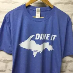 USA古着 DINE IT プリントTシャツ サイズXL