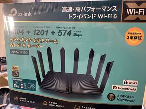 新品トライバント8ストリーム Wi-Fi6ルーター Archer AX90未使用 TP-Link