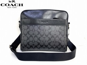 送料無料★ コーチ COACH メンズ シグネチャー チャールズ カメラバッグ ショルダーバッグ