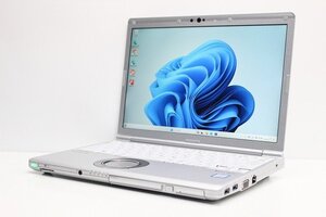 1円スタート ノートパソコン Windows11 WPS office搭載 Panasonic レッツノート CF-SV7 DVDマルチ 第8世代 Core i5 SSD256GB メモリ8GB