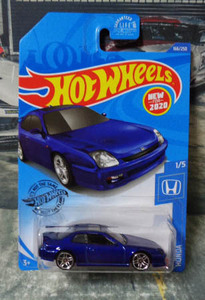 ホットウィール 1998 ホンダ プレリュード ブルー　HOTWHEELS 