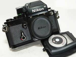 【コレクション級美品・光学極上／動作確認済】 ニコン Nikon F2 フォトミック(DP-1)ブラック+SEKONIC単体露出計 70年代の名機F2！#2474