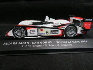 1/43　アウディ　R8　LM2004　ウイナー　＃5