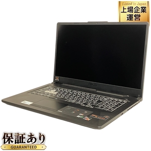 ASUS TUF Gaming A17 FA706IU ゲーミングノートPC AMD Ryzen 7 4800H 16GB SSD 512GB WIN11 GTX 1660 17.3インチ FHD 中古 良好 T9382419