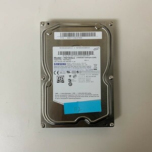 [HDD] 1TB sata Samsung HD103UJ 3.5インチ 32MB Cache 7200RPM/7.2K ハードディスク/データ抹消済 HDD_112