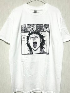 AKIRA Tシャツ 黒色 アキラ サイズXL アニメ 90s ムービー 映画 white 白色 movie tee 半袖 送料無料 希少 black