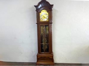 ドイツ製 ヘルムレ HERMLE ホールクロック 461-053H 置き時計 機械式 フロアクロック ウォルナット