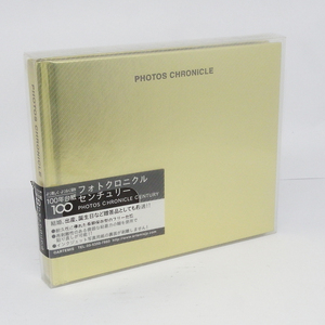 IB0724　フォトクロニクル　センチュリー　アルバム　ゴールドメタリック　PP BOX入り