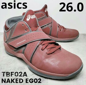 asics TBF02A NAKED EG02 26.0cm