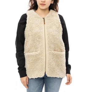 【SALE】★送料無料★2024秋冬 新品【BILLABONG/ビラボン】BOA VEST ベスト TZJ0 レディースM BE014754