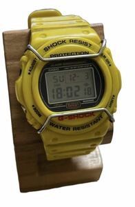 CASIO　カシオ G-SHOCK DW-5700Y-9JF 復刻 スティング イエロー 限定【電池交換済み】