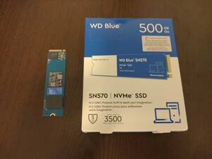 WESTERN DIGITAL WD Blue SN570 500GB NVMe ウエスタンデジタル 内蔵SSD WD Blue SN570 (読取り最大 3,500MB/秒) M.2-2280 NVMe