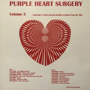 V.A. Purple Heart Surgery Vol.3 12インチ LP レコード 5点以上落札で送料無料t