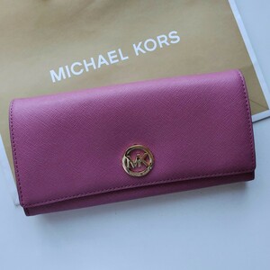 【新品】MICHAEL KORS　マイケルコース　長財布　ミッドナイト