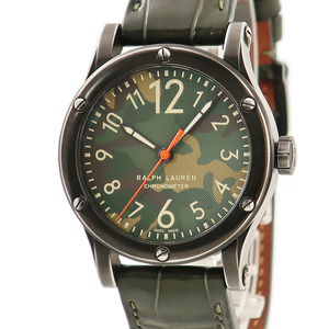 【3年保証】 ラルフローレン スポーティングコレクション サファリ RL67 RLR0250703 新品 迷彩 ヴィンテージ加工 自動巻き メンズ 腕時計