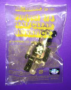 BE@RBRICK 1／6計画 2007年 ノベルティ HALF CLEAR BE@RBRICK BLACK ハーフクリア カラー ベアブリック 100％ 新品 MEDICOMTOY 非売品 即決