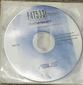 asus★P4T533★サポートディスク マザーボード用★intel 850Eチップセットシリーズ★サポートCD★m239★Rev.29.02