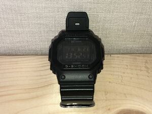 CASIO G-SHOCK カシオ Gショック クォーツ腕時計 デジタル ラバー ブラック ブルートゥース モデル：GB-5600B Bluetooth 防水 20BAR USED美